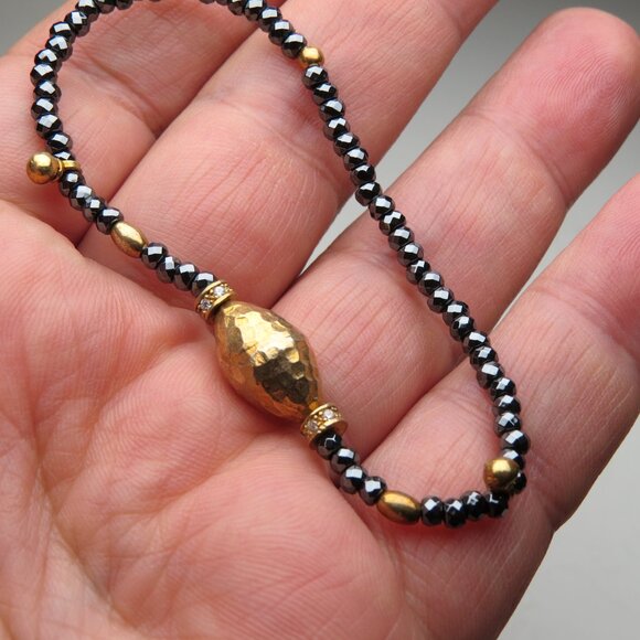 14k *925 Sterling Silver Bracelet - Picture 2 of 3